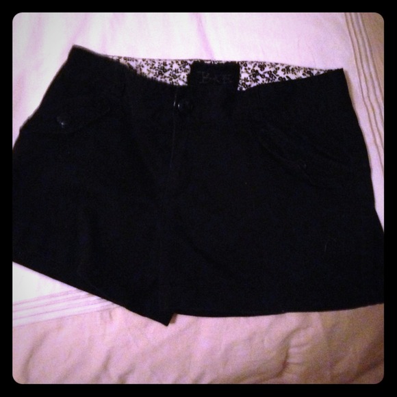 Black shorts