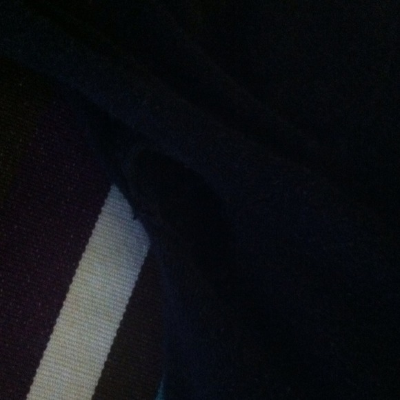 Navy Ruffle Sweater - Picture 3 of 3