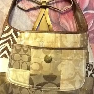 Original Coach purse which is authentic and fun!