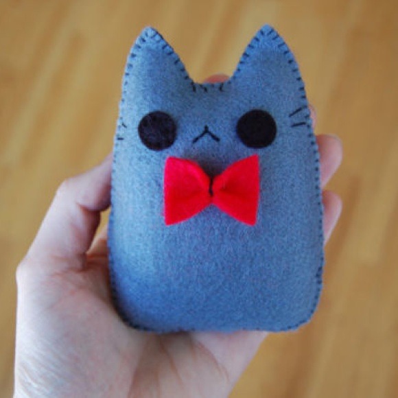 Pusheen inspired cat plush toy - Picture 1 of 1