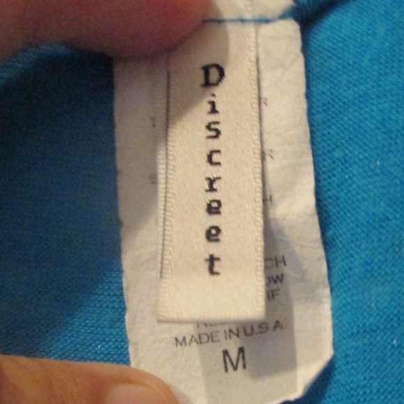 Blue sequined tank top - Picture 3 of 3