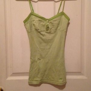 Aeropostale striped green tank