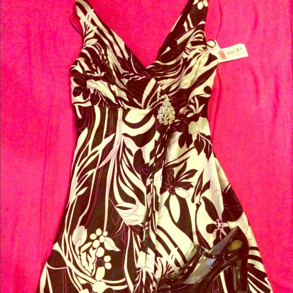 ALEX EVENINGS DRESS has a beautiful shine! Size 10