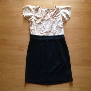 Forever 21 Lace Top Dress