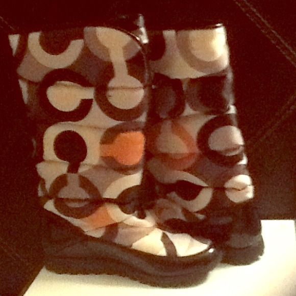 Brand New Coach Winter Boots *Never worn*