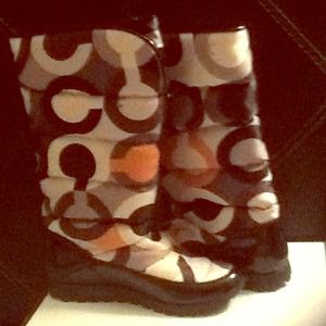Brand New Coach Winter Boots *Never worn*