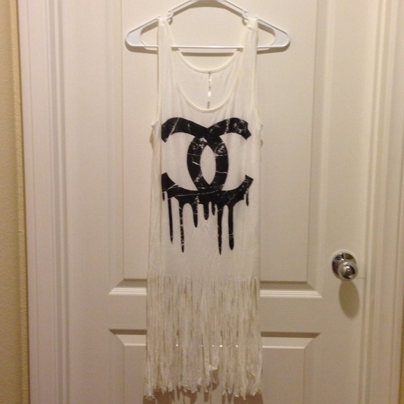 Bundle: Chanel Inspired Dress & SM Glitter Sandals