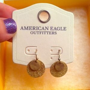 American Eagle Gold Earrings