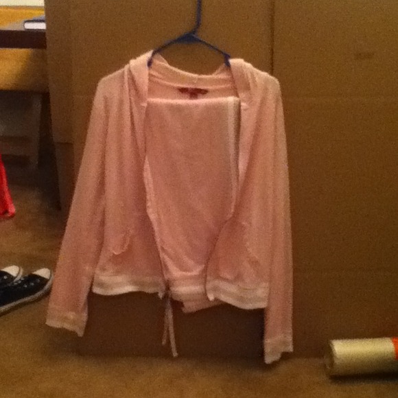 Light pink tracksuit