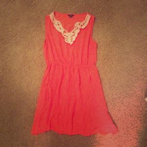 Coral sundress