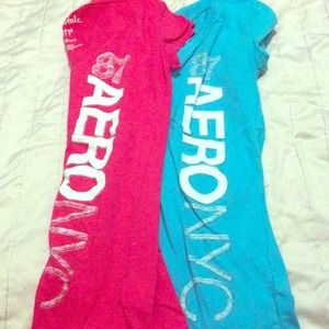 BUNDLE! 2 Aeropostale v-neck shirts.