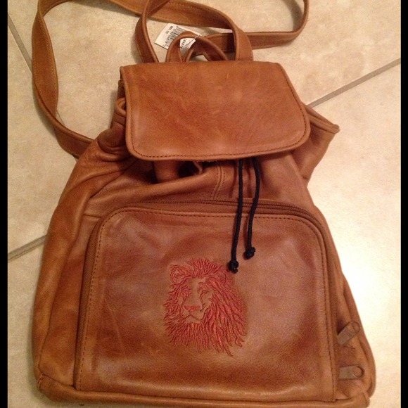 Small backpack purse