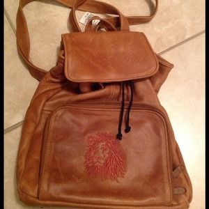 Small backpack purse