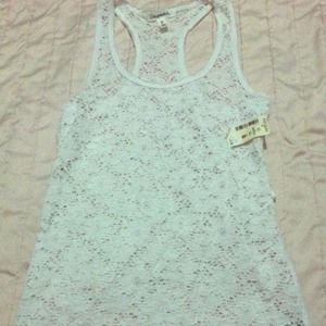 beautiful white tank top
