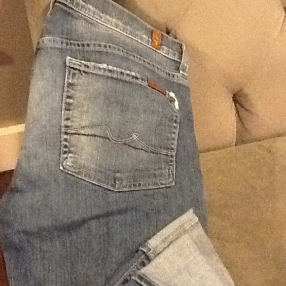 Distressed Denim shorts.....REDUCED