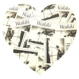 Brandy Melville "Waikiki" stickers