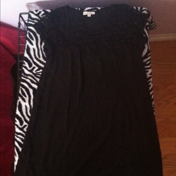 Crocheted top dress