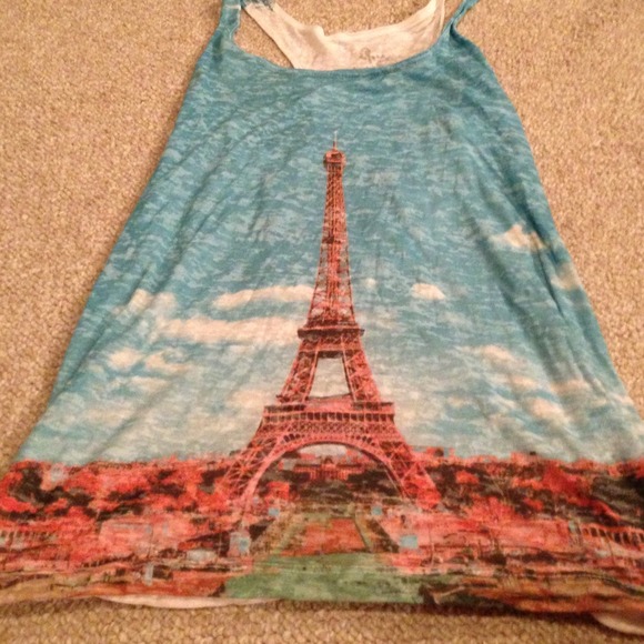 Effiel tower tank top