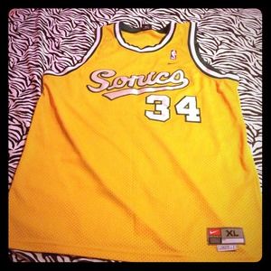 Seattle Supersonics NBA Jersey