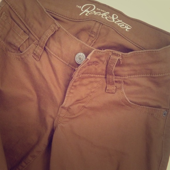 ❌SOLD❌ Dark khaki jeans - Picture 1 of 4