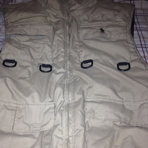 Polo fleet vest still new