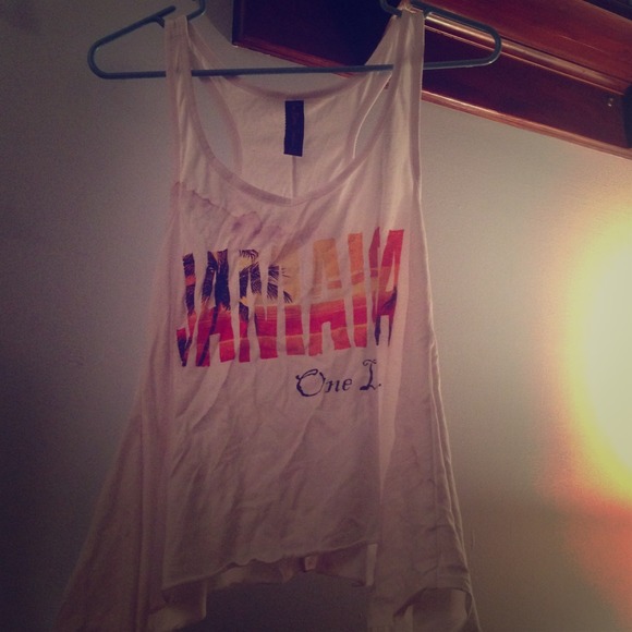 Jamaican high low tank NWOT