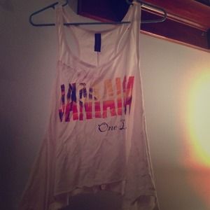 Jamaican high low tank NWOT