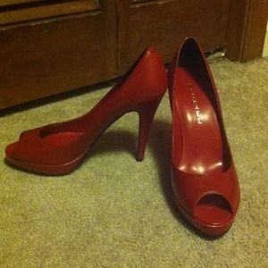 Michael red heels. They just don't fit me anymore
