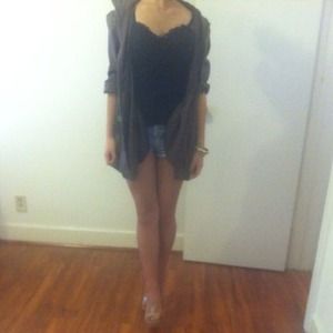 cute thrifted jacket !