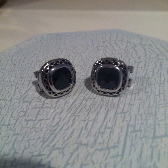 Black earrings