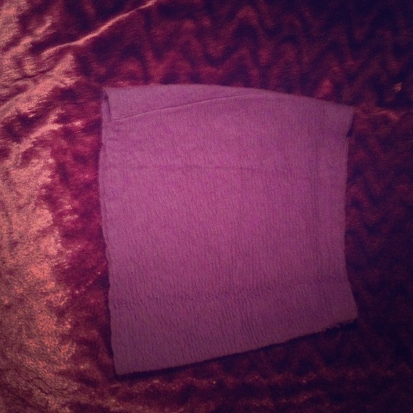 Purple skirt