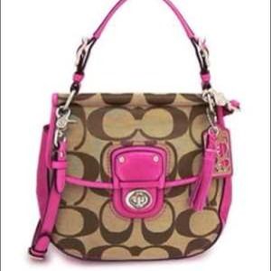 Looking for pink poppy Coach Willis bag!