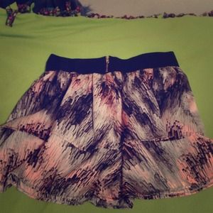 Thick Waistband Skirt
