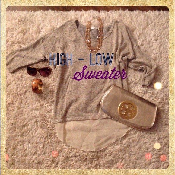 🌟HOST PICK 9/7🌟High-Low Sweater for Fall
