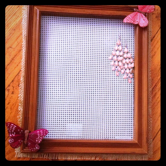 8x10 Earring organizer