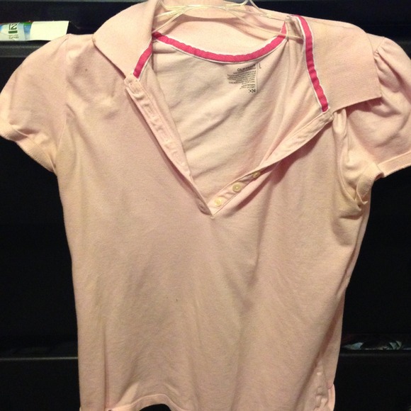 Pink polo