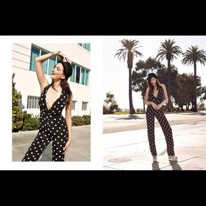 💢SOLD eBay💢The Reformation Polka Dot Jumpsuit