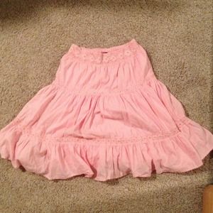 Pink skirt