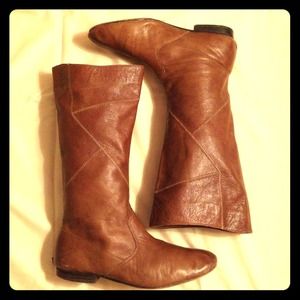 Sam Edelman Bess Mid-calf Patchwork Leather Boot