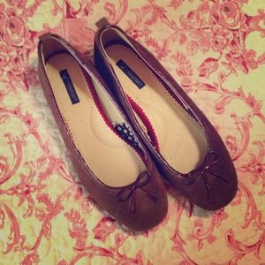 American Eagle Outfitters Size 10 Brown Flats