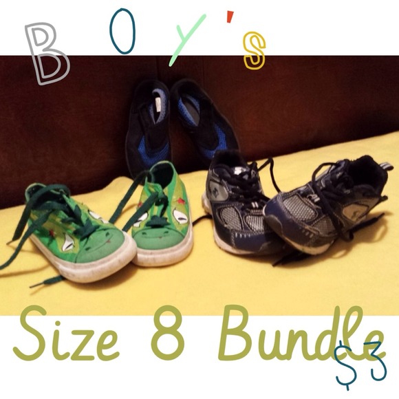 Boy's Size 8 Shoe Bundle