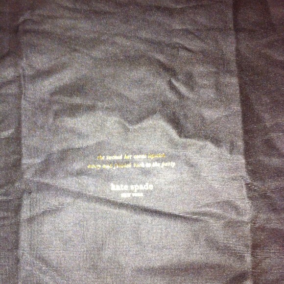 Pics of dust bag that goes with Kate Spade purse