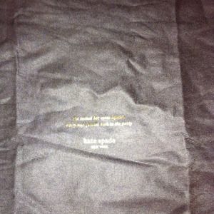 Pics of dust bag that goes with Kate Spade purse
