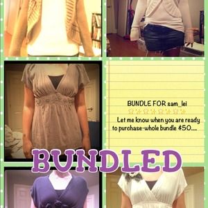 Bundle for sam_lei. All 5 items for $50