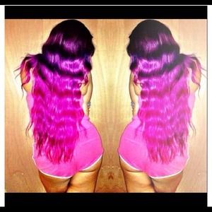 Custom colored H Couture Brazilian Hair!!