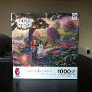 Thomas Kinkade Gone With the Wind Puzzle