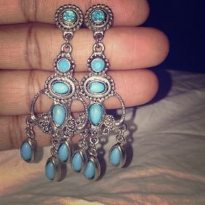 Turquoise Dangle Earrings