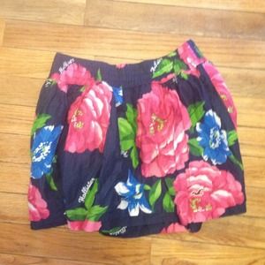 Floral Hollister skirt