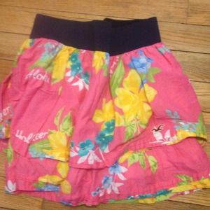 Floral Hollister skirt!!