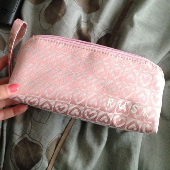 RUSK breast cancer make up bag!